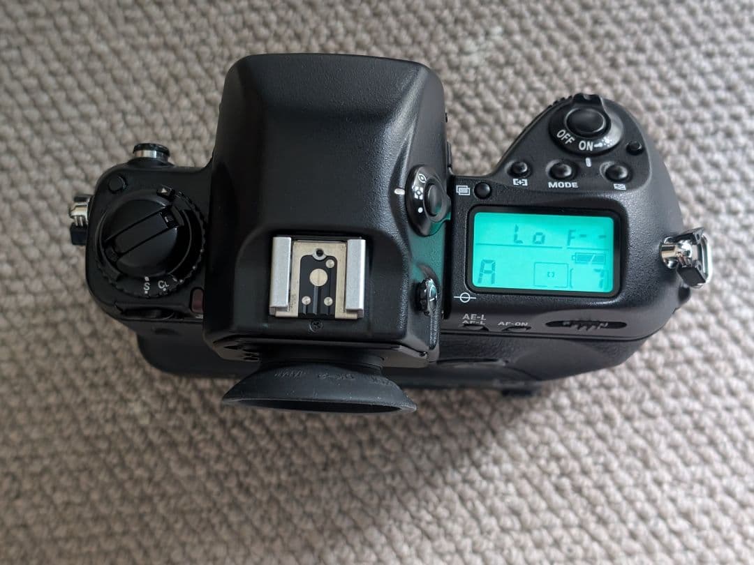 Nikon F5 ボディ 防湿庫保管 現像し動作確認済