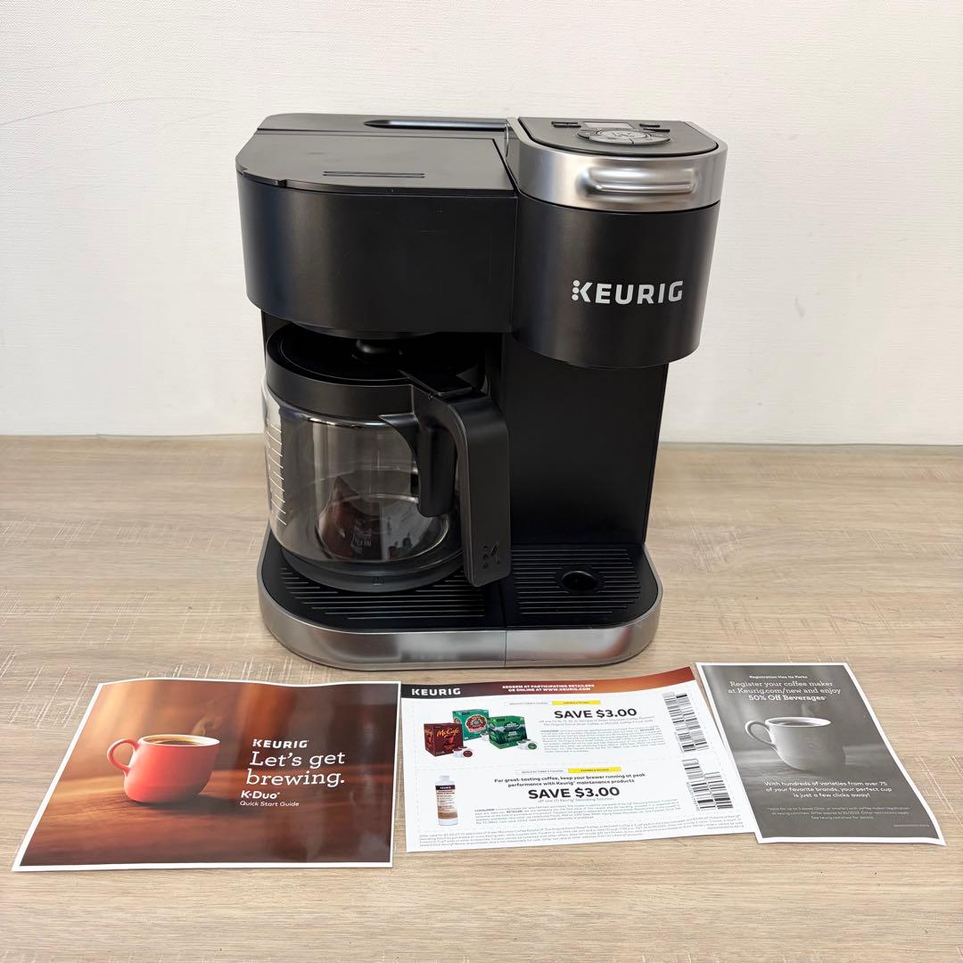 KEURIG K-Duo 5100 シングルサーブ&カラフェコーヒーメーカー