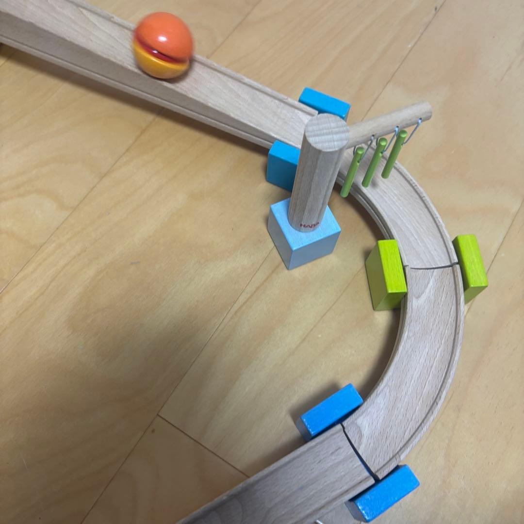 HABA 大きな玉のクーゲルバーン シップ＆メロディ 木製知育玩具セット
