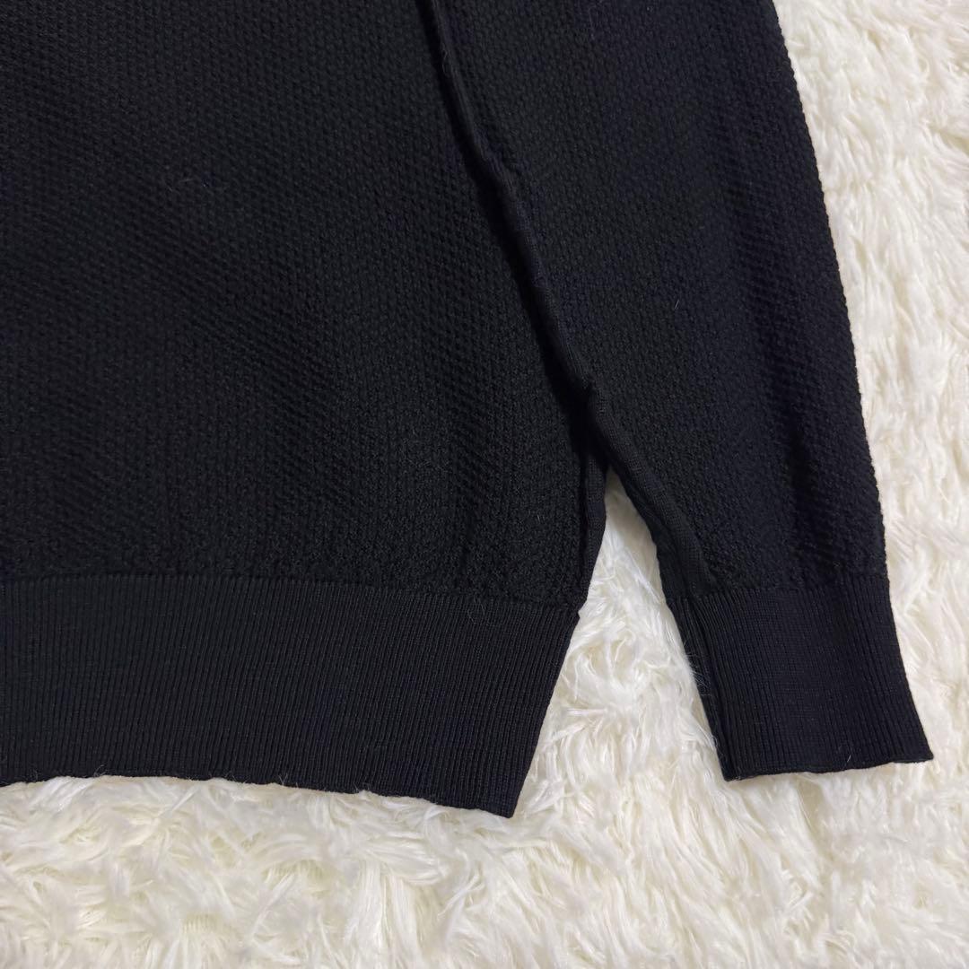 ジョンスメドレー ハイゲージニット セーター ブラック Mサイズ