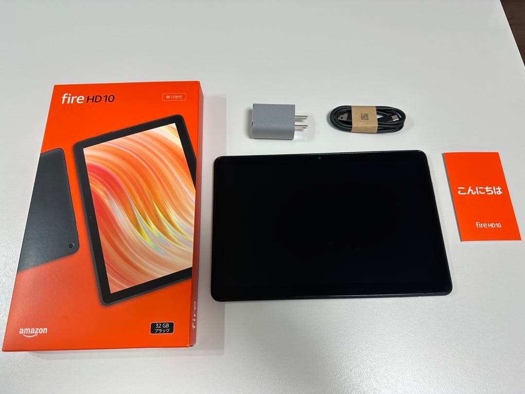 最新第13世代 Fire HD 10 タブレット ブラック 32GB