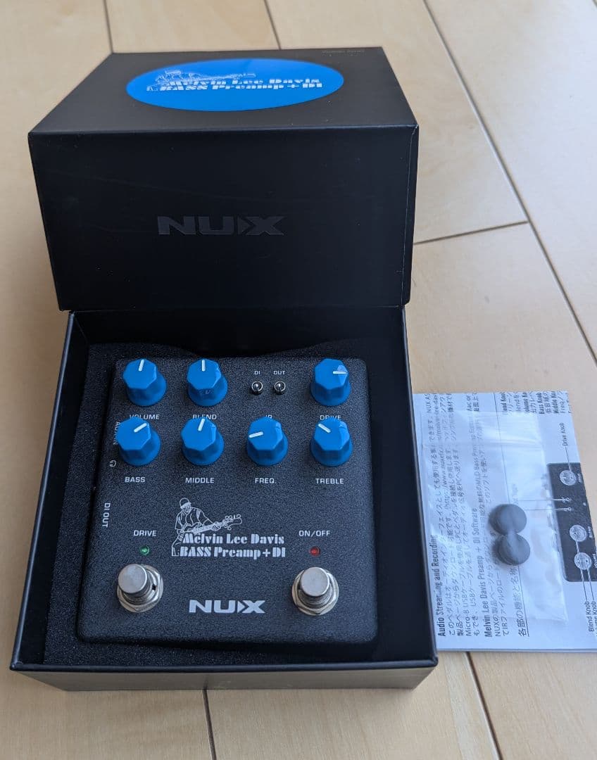 ベース NUX MLD Bass Preamp + DI
