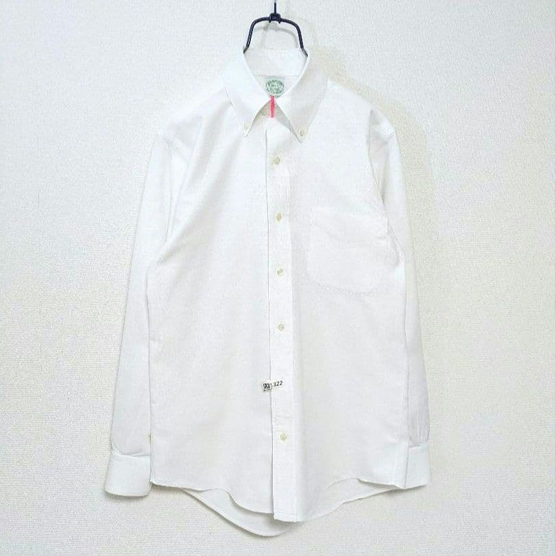 ビンスキー様ご購入 USA製 ブルックスブラザーズ 白 14 1/2-31