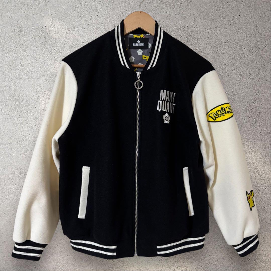 MARY QUANT マリークワント ポケモン ピカチュウ ブルゾン スタジャン