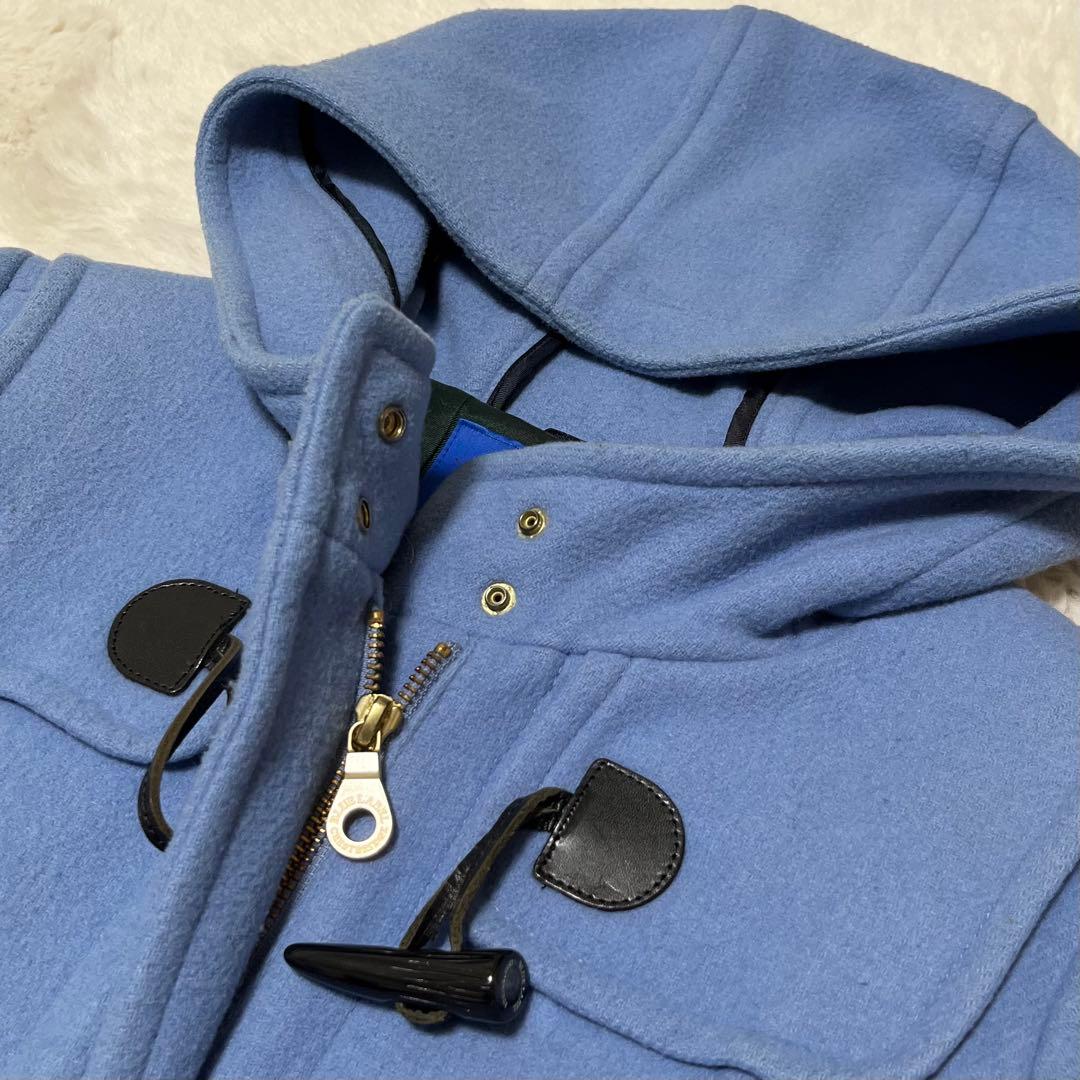 希少　ブルーレーベルクレストブリッジ　ダッフルコート　ロング　水色　38 M