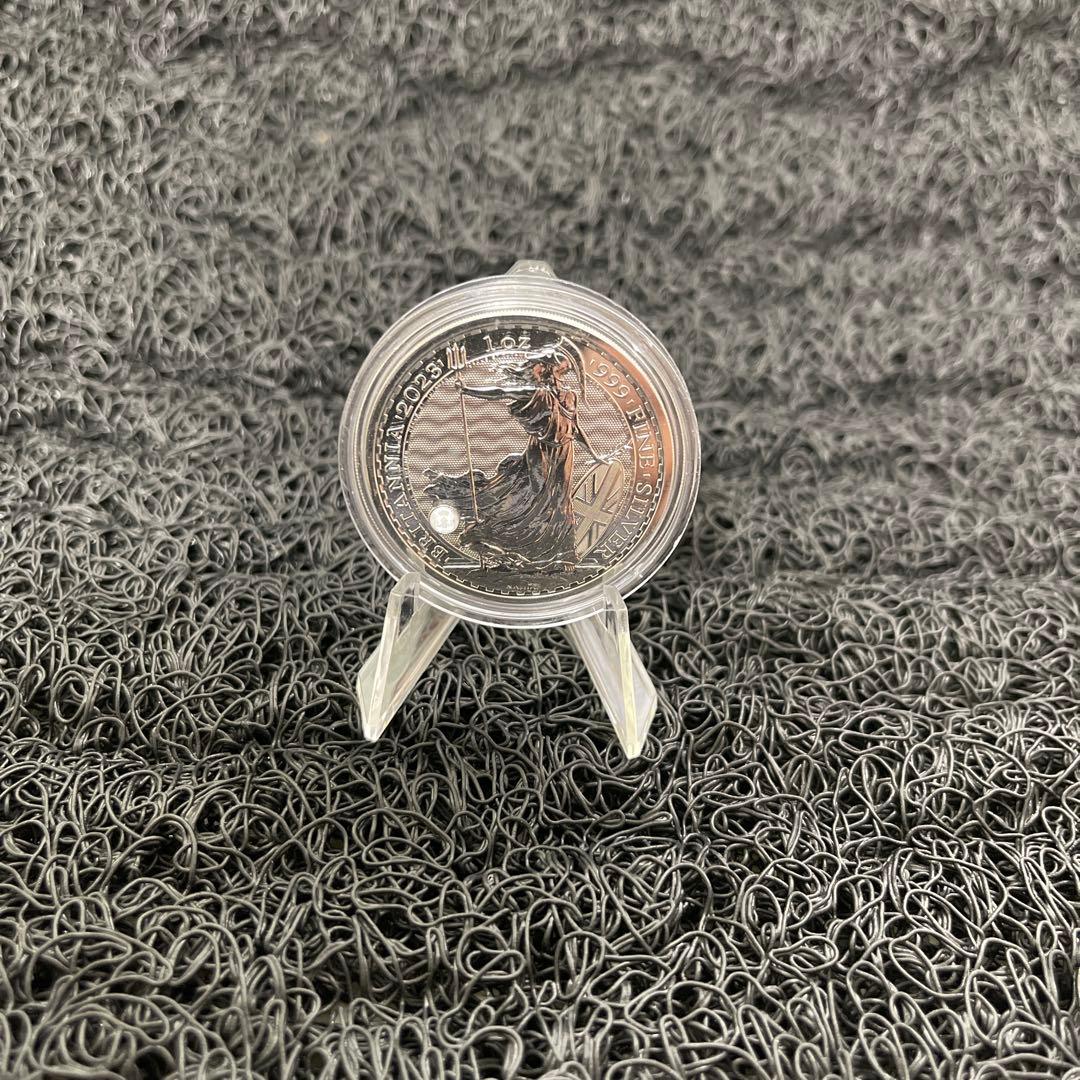 【チャールズ3世肖像】 2023イギリス ブリタニア1オンス銀貨