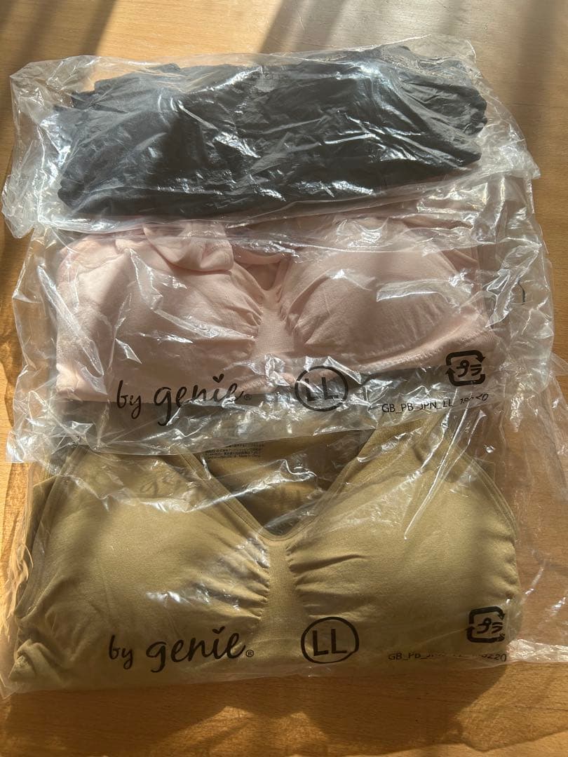 by genie ボディスーツ 3色セット LL