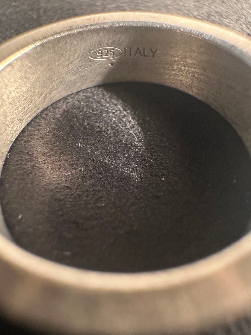 maison margiela リング　メゾンマルジェラ　ロゴリング