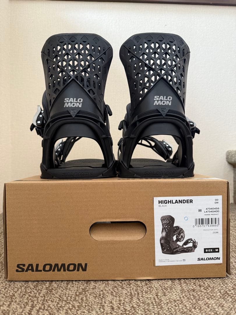 美品　SALOMON HIGHLANDER 24-25モデル　ビンディング M