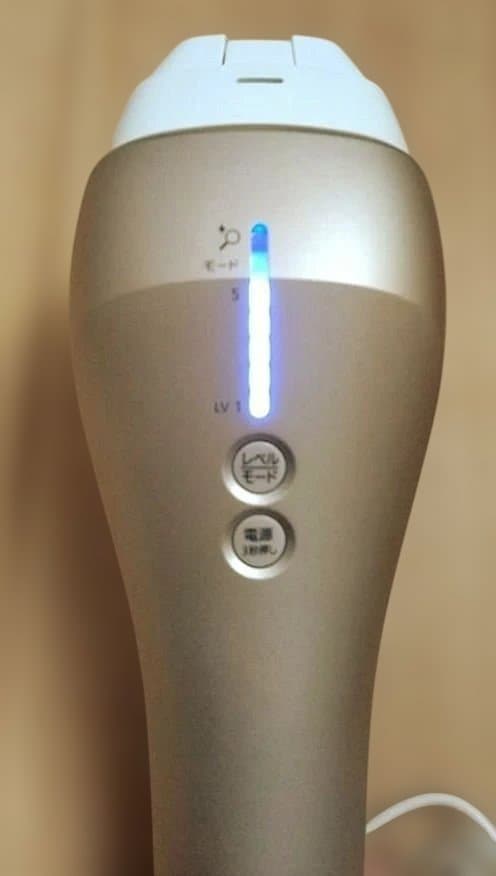 Panasonic　光脱毛器 光美容器ES-WP98 中古品 ボディ&フェイス用