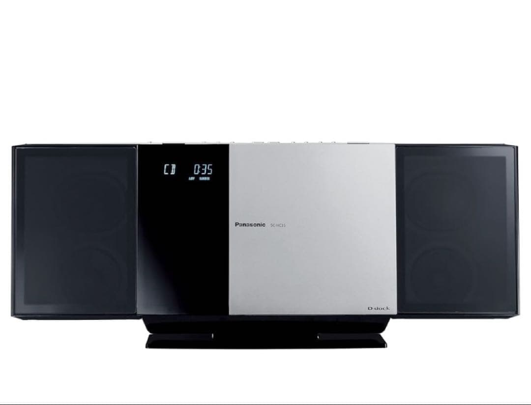 【未使用品】Panasonic SC-HC35 ミニコンポ シルバー