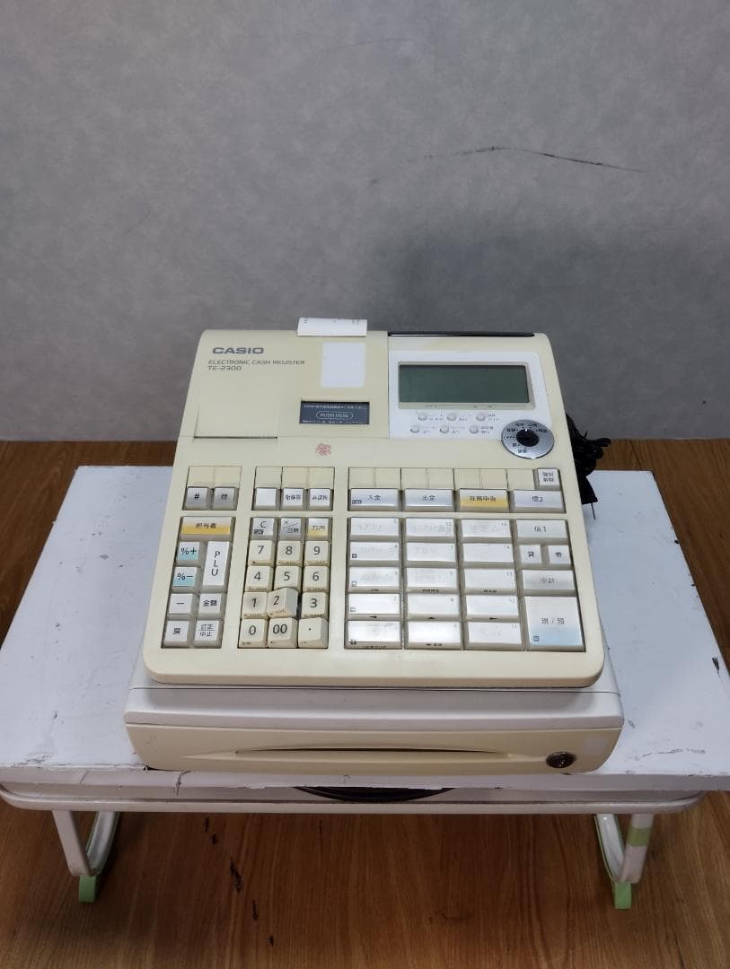 Y♢542 カシオ レジスター TE-2300