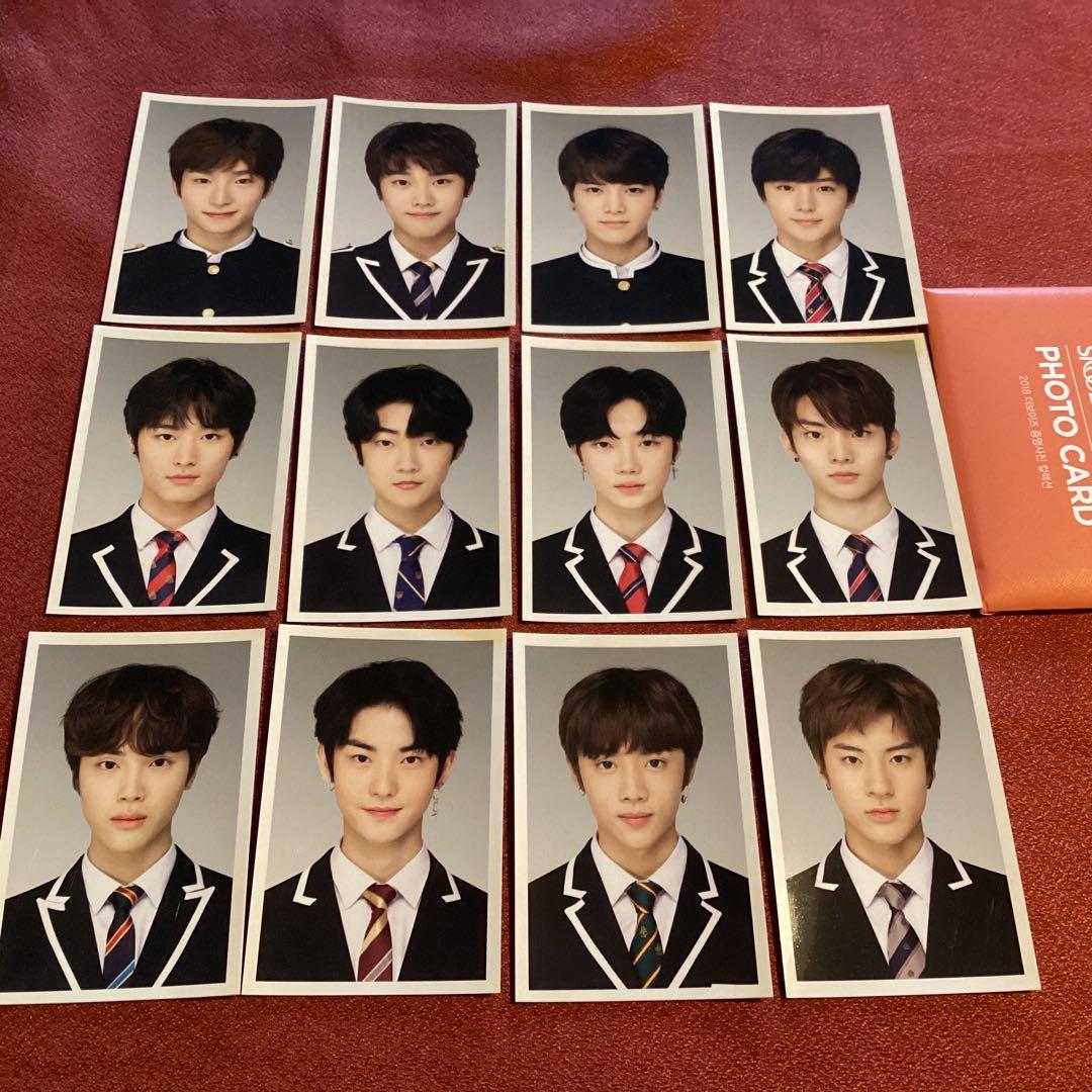 12枚 THE BOYZ SKOOLOOKS 証明写真 トレカ ドボ