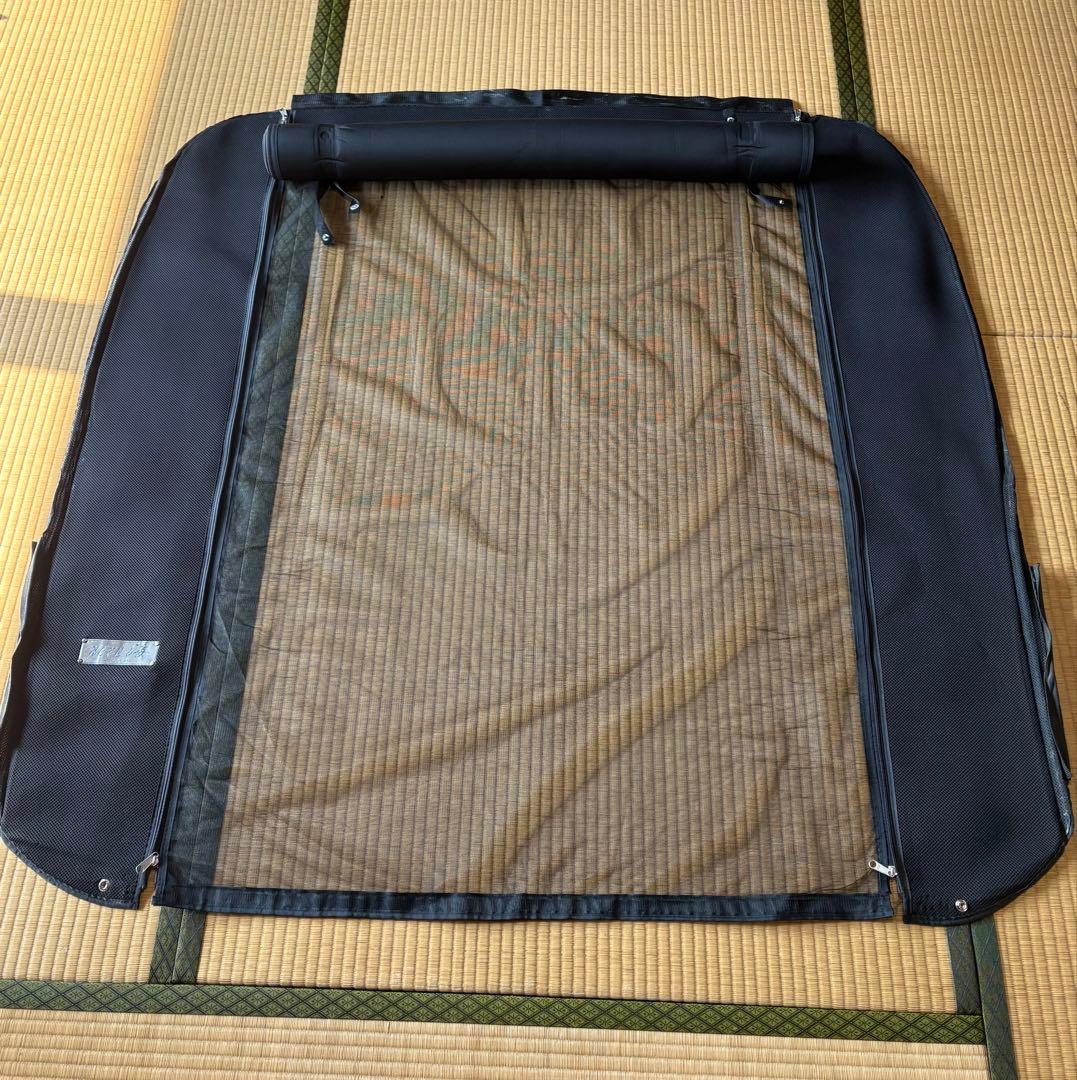 yo　ハイエース　neru海　標準ボディ　ナロー　リア　防虫ネット　蚊帳