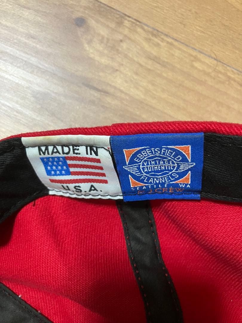 希少 EBBETS FIELD FLANNELS×JCREW BALL CAP