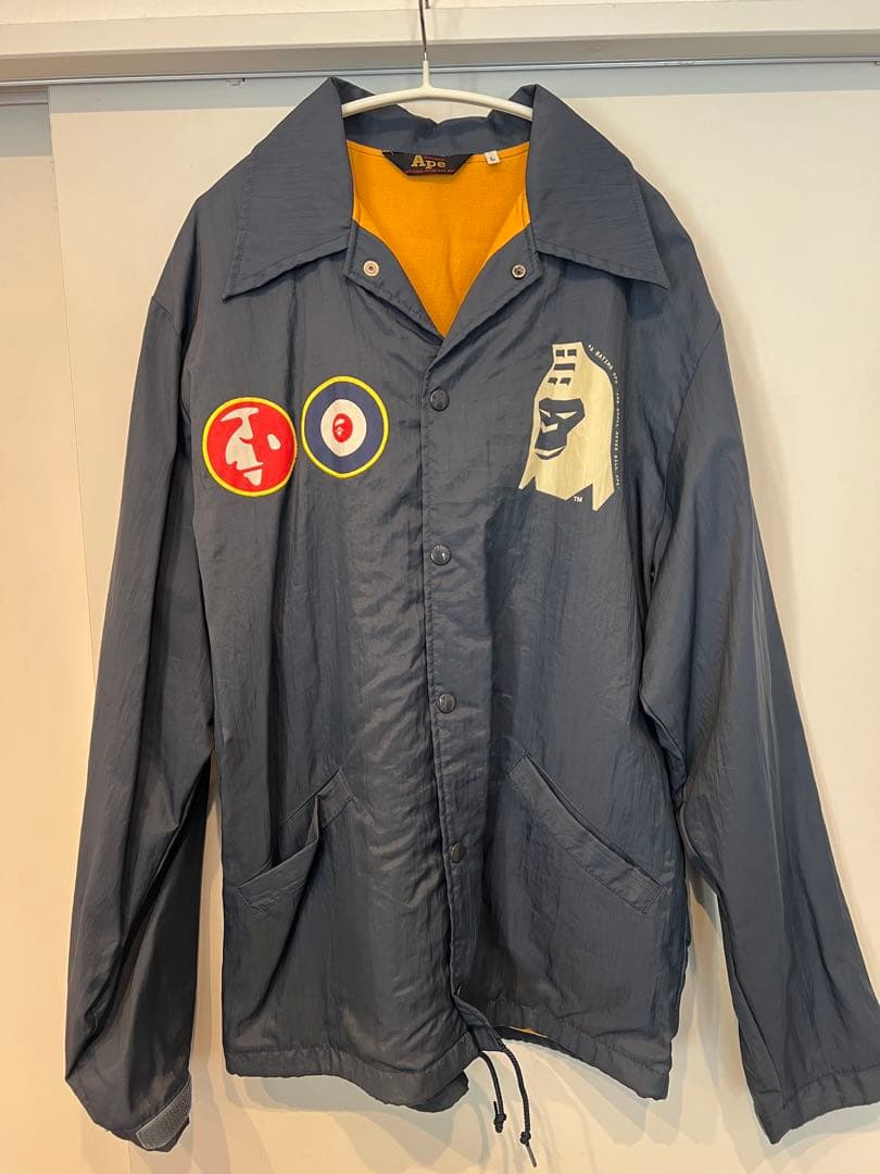 A BATHING APE コーチジャケット　初期　90s 三角タグ　最終価格！