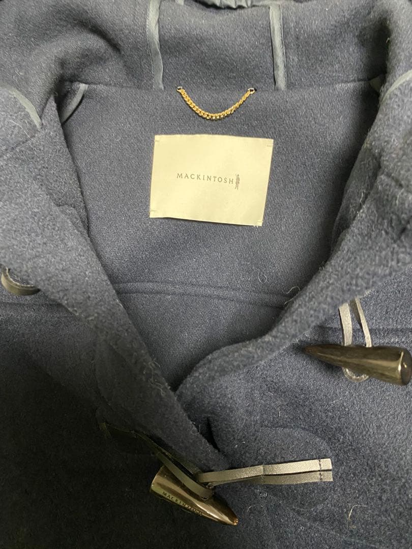 Mackintosh【マッキントッシュ】ダッフルコート　ネイビー　サイズ8