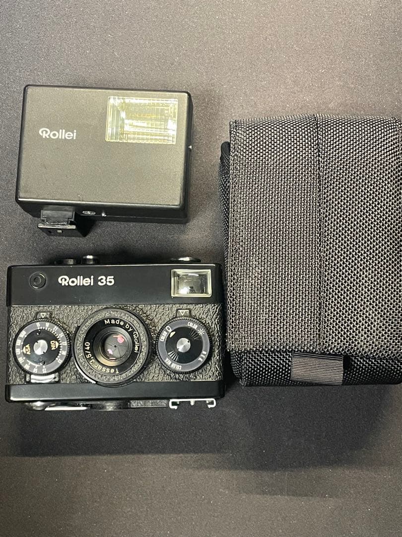 Rollei 35 コンパクトフィルムカメラ フラッシュ付き　oh済み