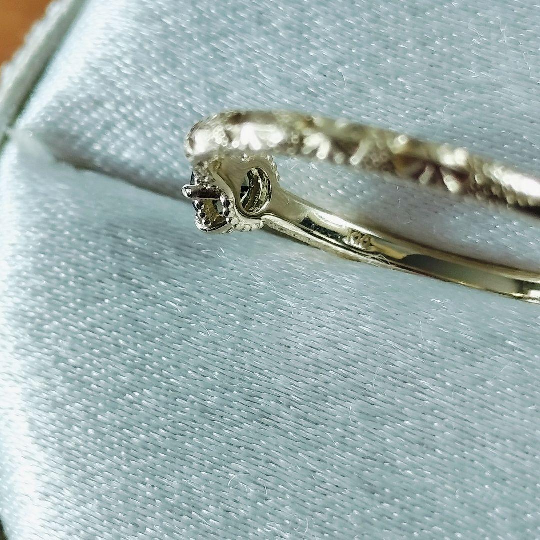 ノワールドプーペ NOIR DE POUPEE K10 モルダバイト リング