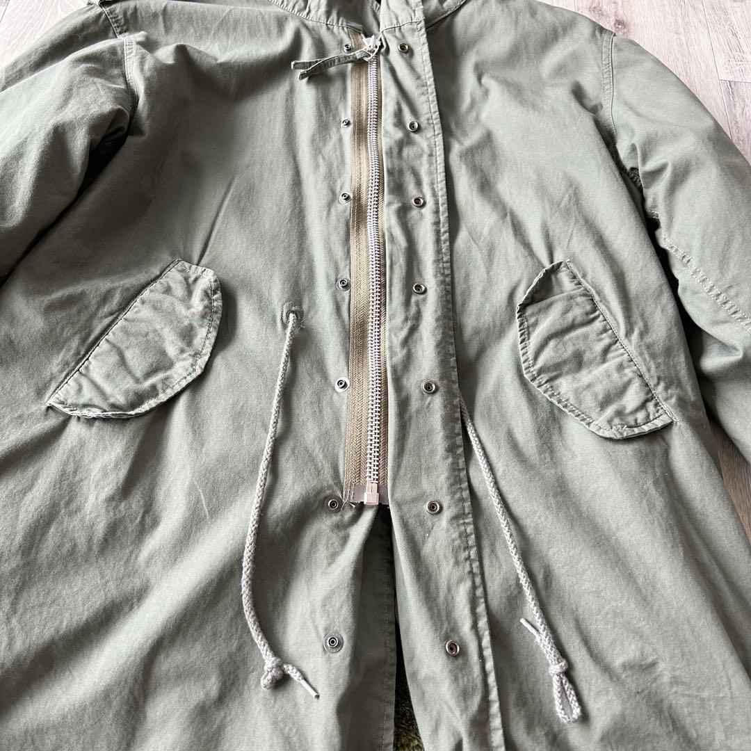 HOUSTON ヒューストン M51 モッズコート 青島コート XS オリーブ