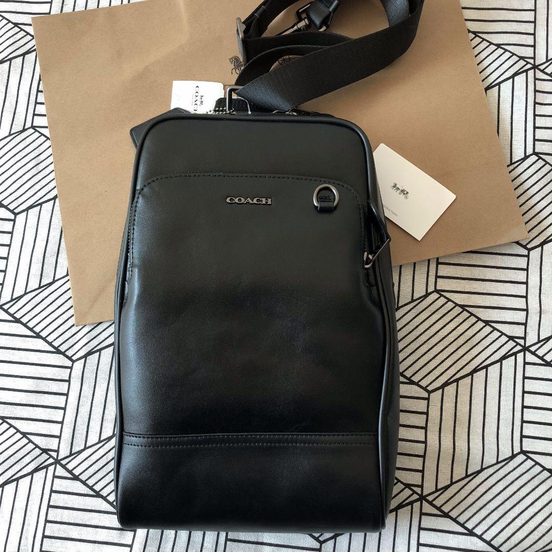 COACHコーチバッグ F89934 ショルダーバッグメンズボディバッグ