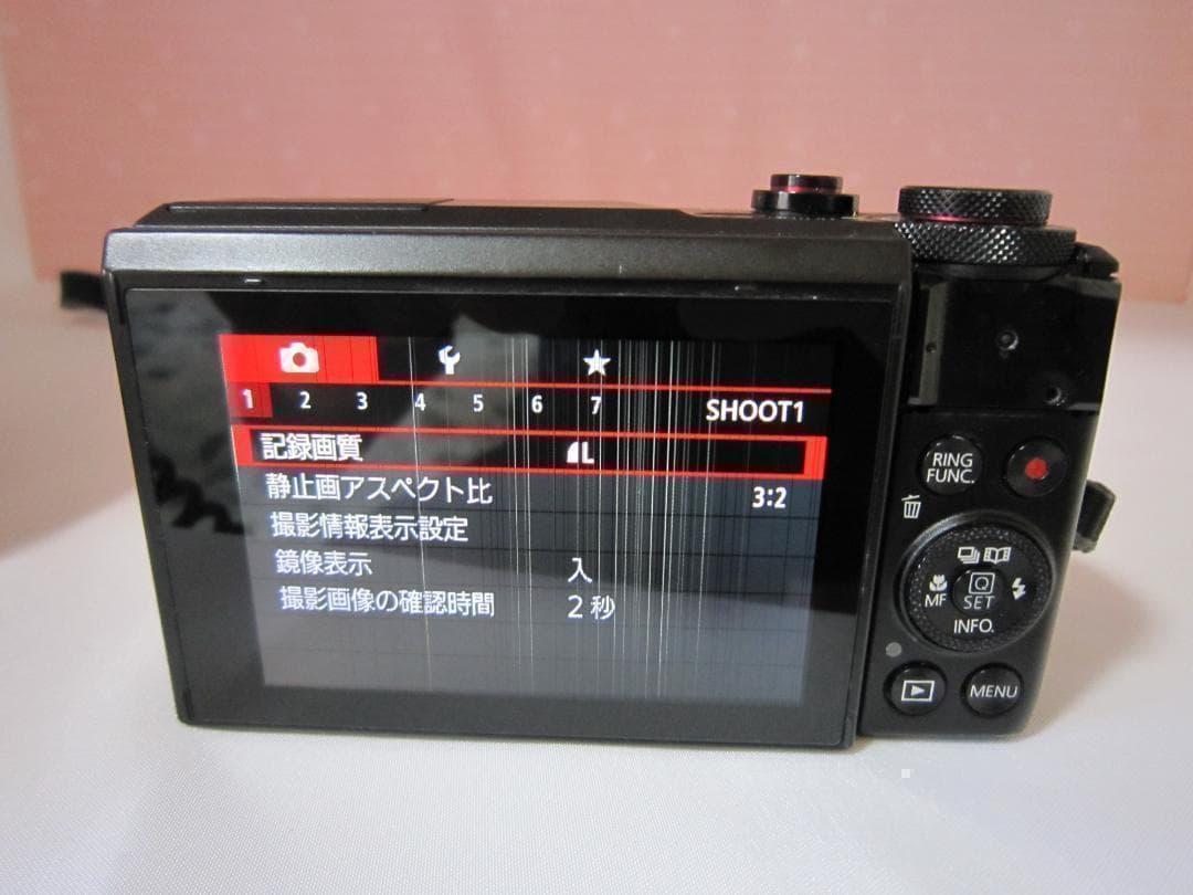 〓訳あり品〓Canon PowerShot G7 X Mark II コンデジ