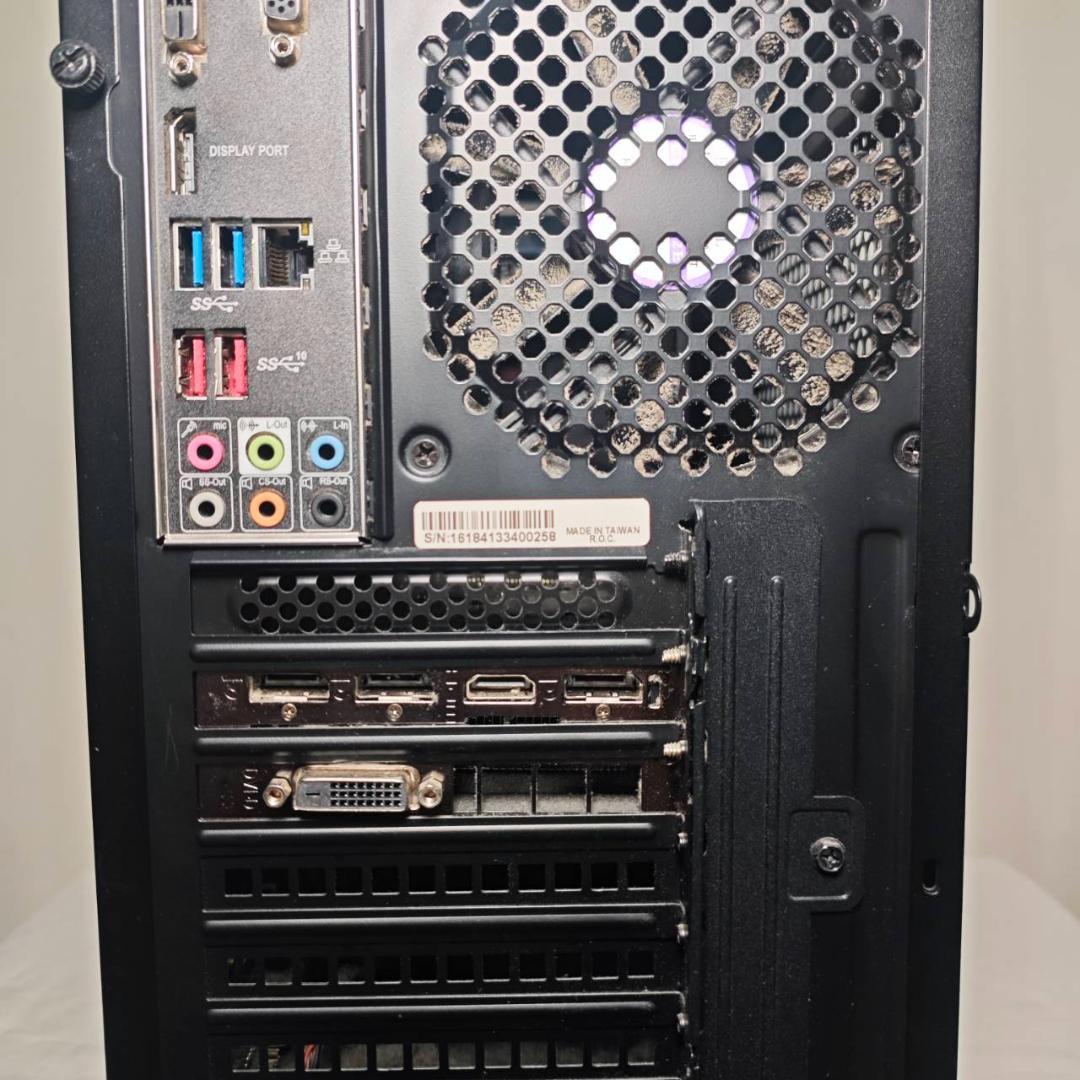 ゲーミングPC/i7 8700K/500GB/GTX1070Ti/オフィス搭載