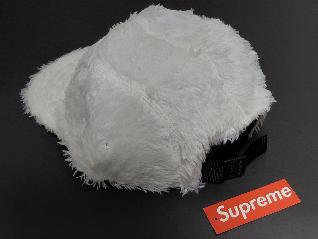 【新品・未着】Supreme Faux Fur Camp Cap \"White\"