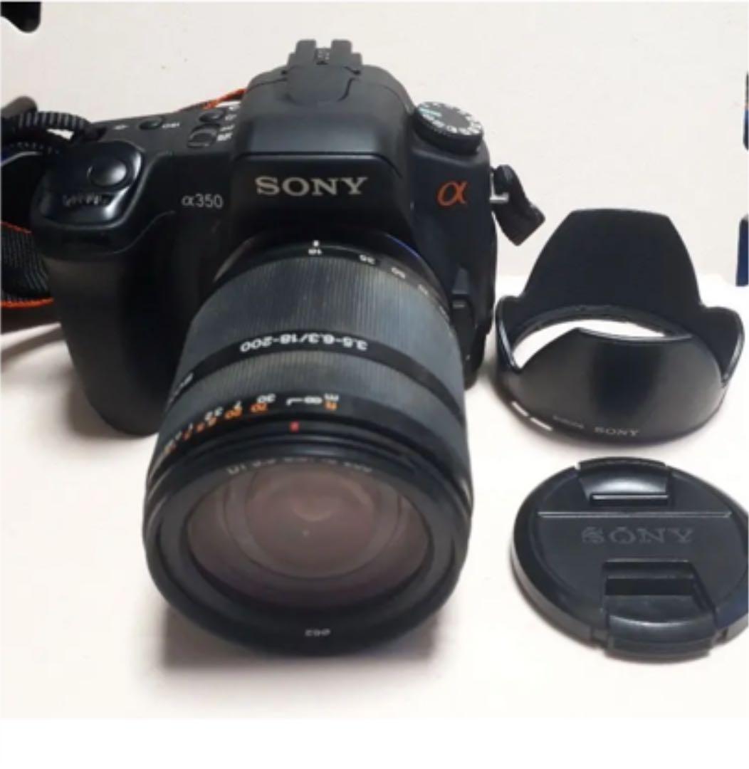 SONY一眼レフカメラ α350☆望遠レンズセット