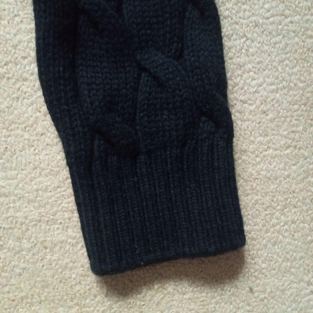 【GRAN SASSO】グランサッソ　 ケーブルタートルネック(良品)