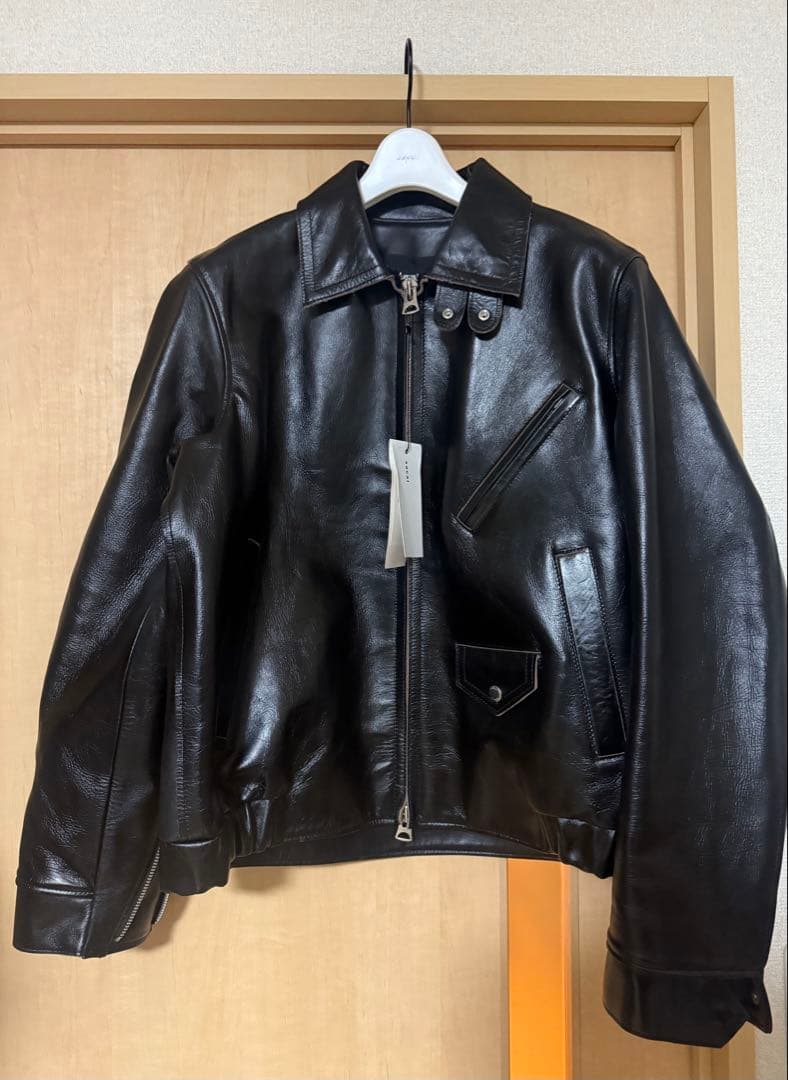 sacai 25SS サイズ1 レザージャケット　サカイ　ライダース