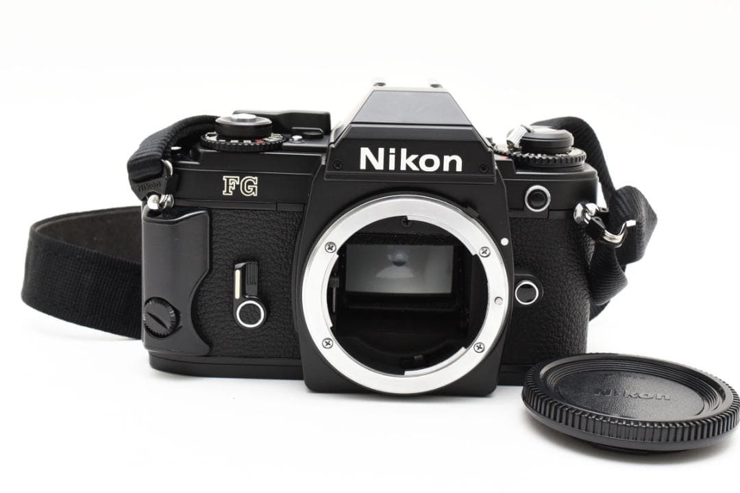 新品級 NIKON FG ブラック フィルムカメラ　モルト新品交換済 B528