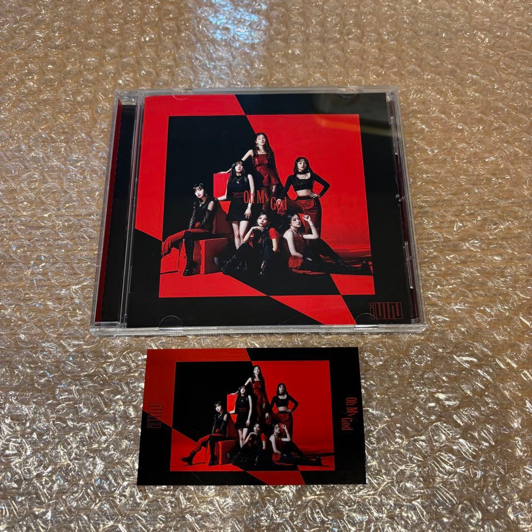 特典トレカ付き idle (G)I-DLE Oh My God 通常版 開封済み