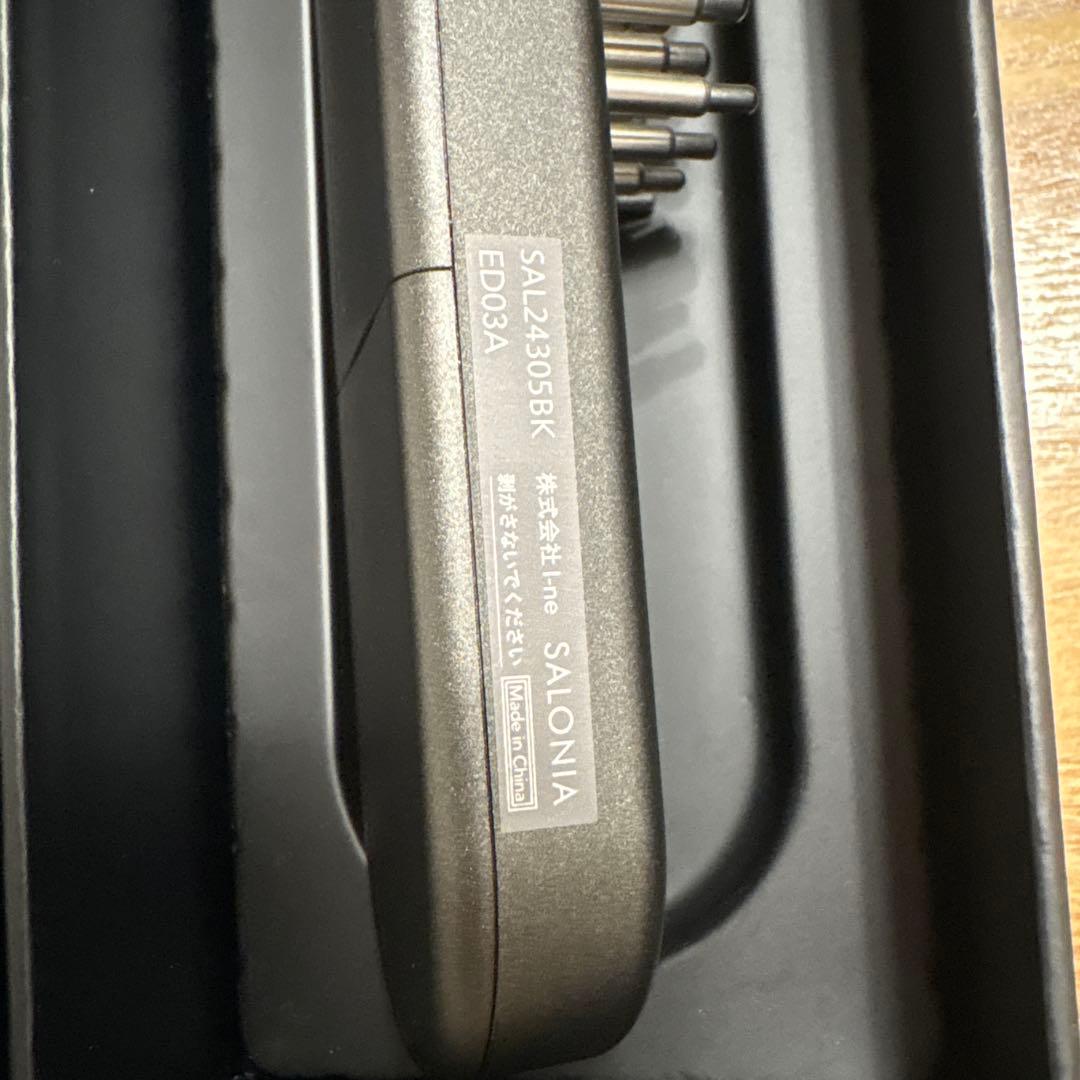 ⭐︎極美品⭐︎サロニア リフトブラシ3Dケア SAL24305BK電気ブラシ