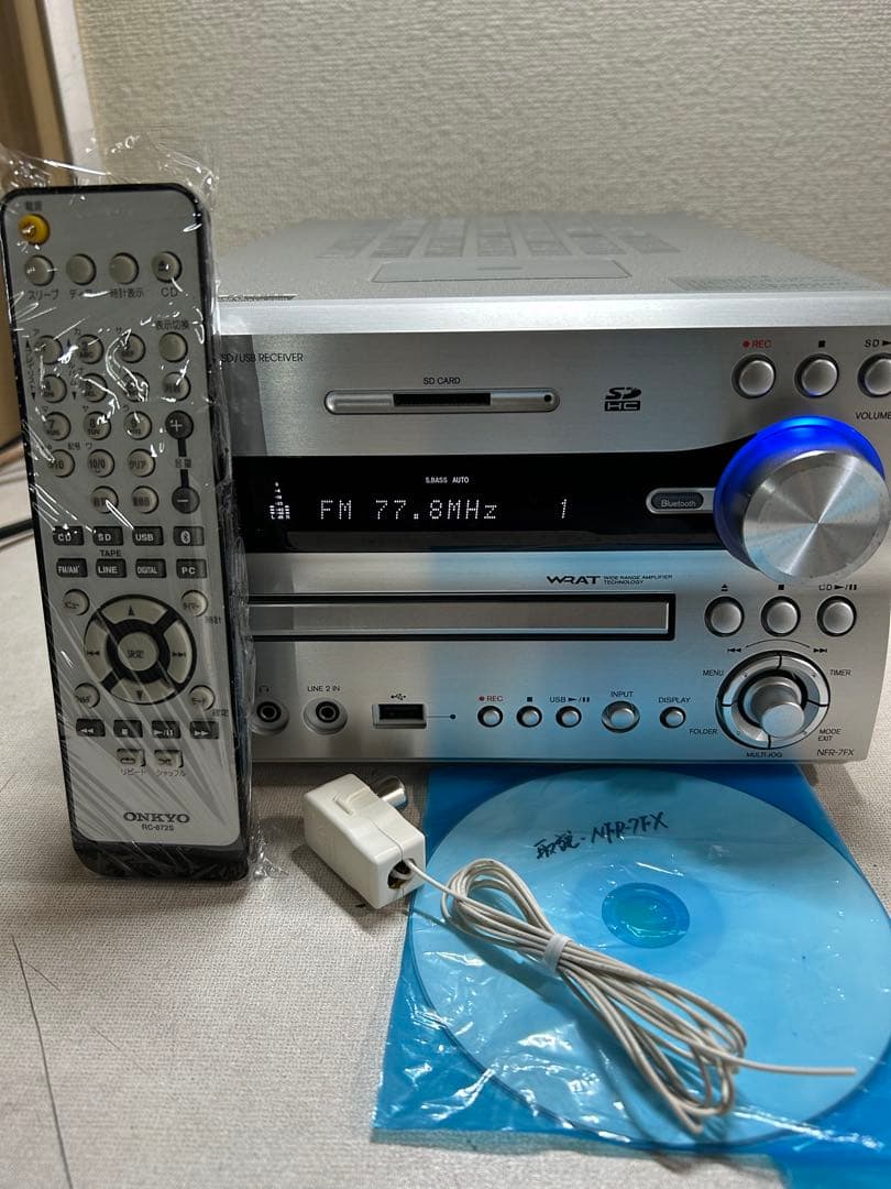16Y 整備ONKYO NFR-7FX ハイレゾ CD/SD/USBレシーバー