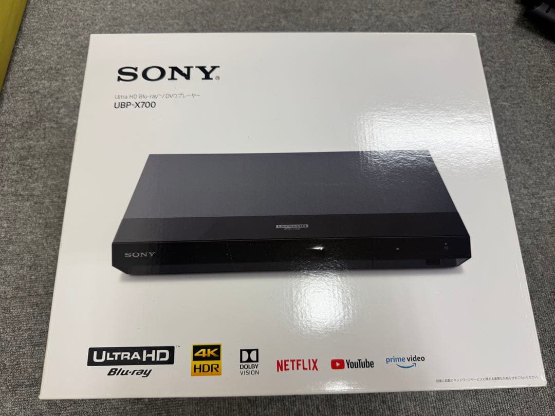 SONY UBP-X700 Blu-rayプレーヤー