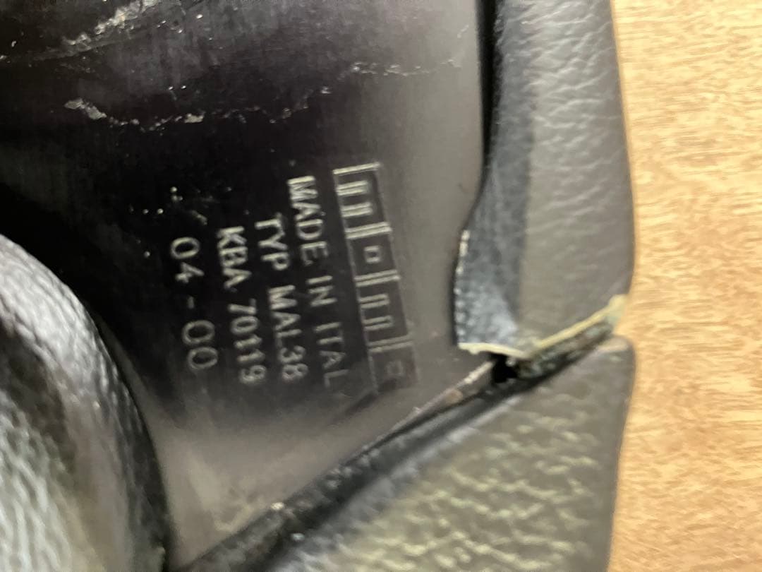 momo オリンピック3 36.5π レザーマホガニーウッドコンビ絶版品