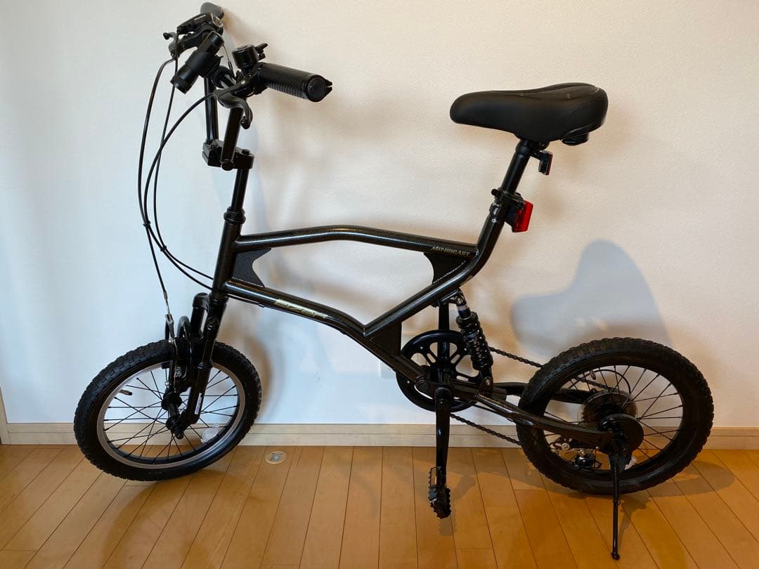 ほぼ新品　ミニベロ 16インチ　ブラック