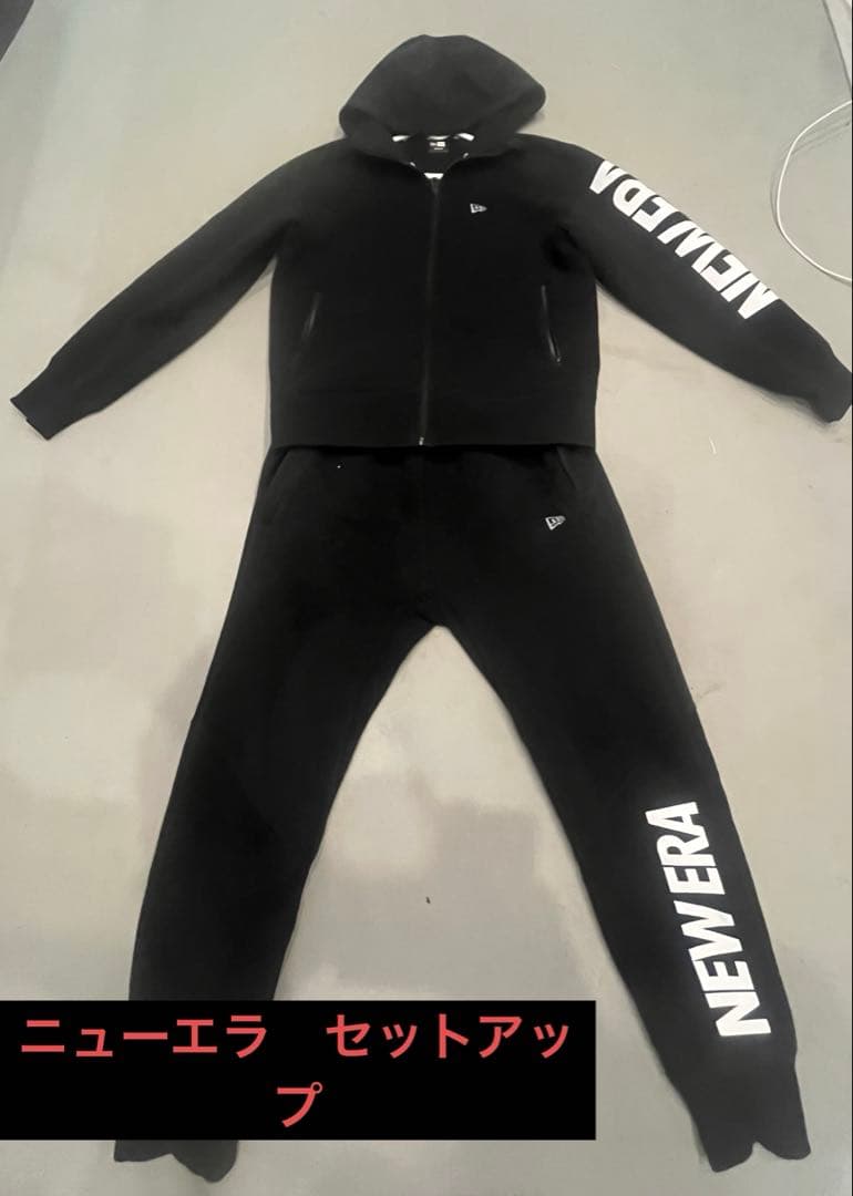 NEW ERA ニューエラ スウェット セットアップ パーカー パンツ 上下