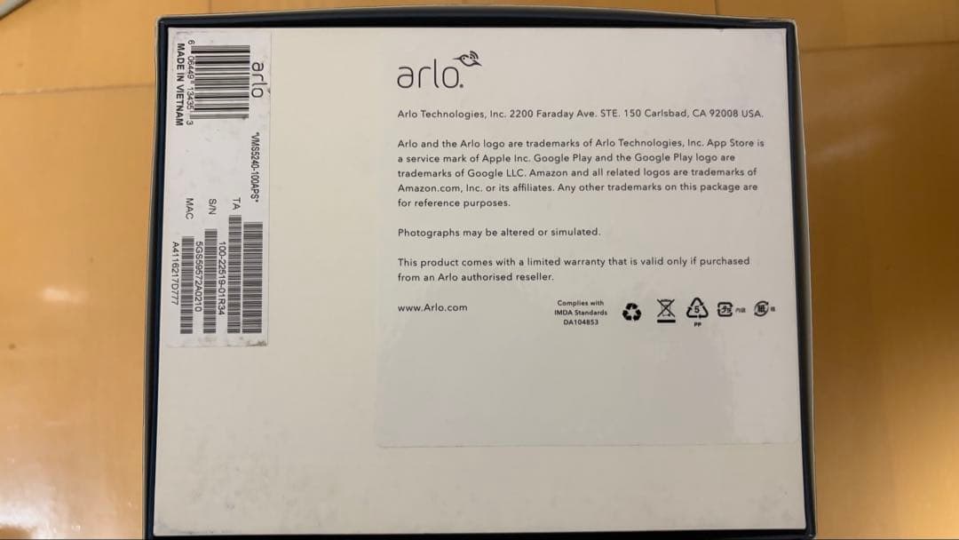 g*k様 ArloUltra Series 4K UHD 防犯カメラ2台セット未