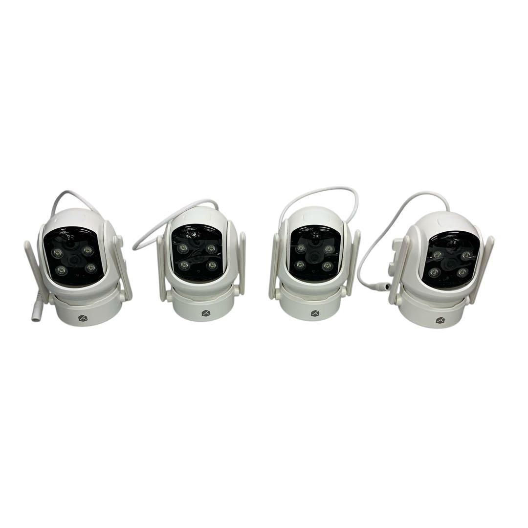 【開封・未使用】YESKAMOO 防犯カメラ ワイヤレス 屋外 4台セット #3