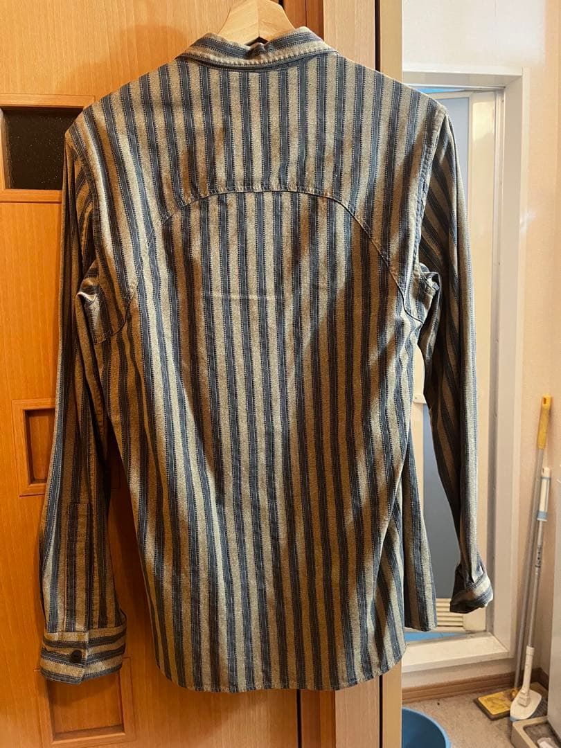 RRL ストライプシャツ XS 美品 ダブルアールエル