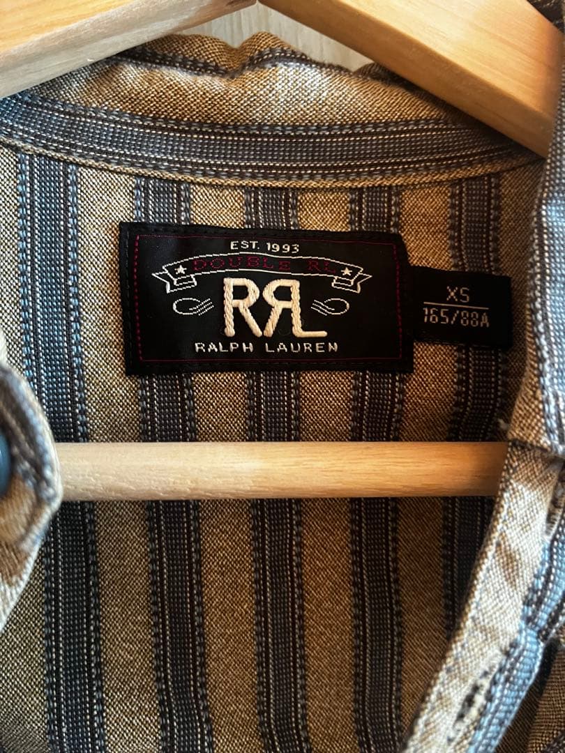RRL ストライプシャツ XS 美品 ダブルアールエル