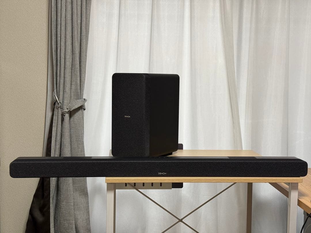 【ほぼ未使用】 DENON DHT-S517 サウンドバー サブウーファー