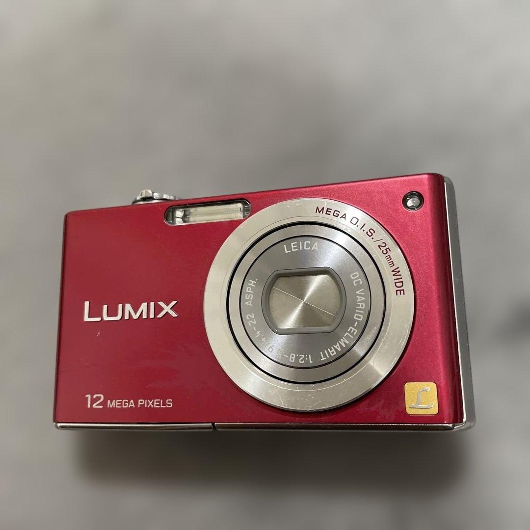 ⭐️LUMIX DMC-FX40 PIXELS デジタルカメラ レッド⭐️