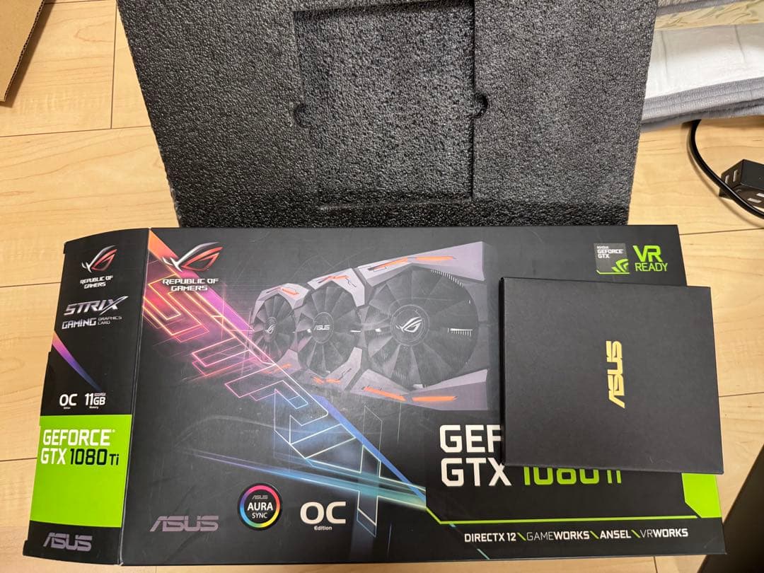 グラフィックボード・グラボ・ビデオカード asus rog strix 1080ti