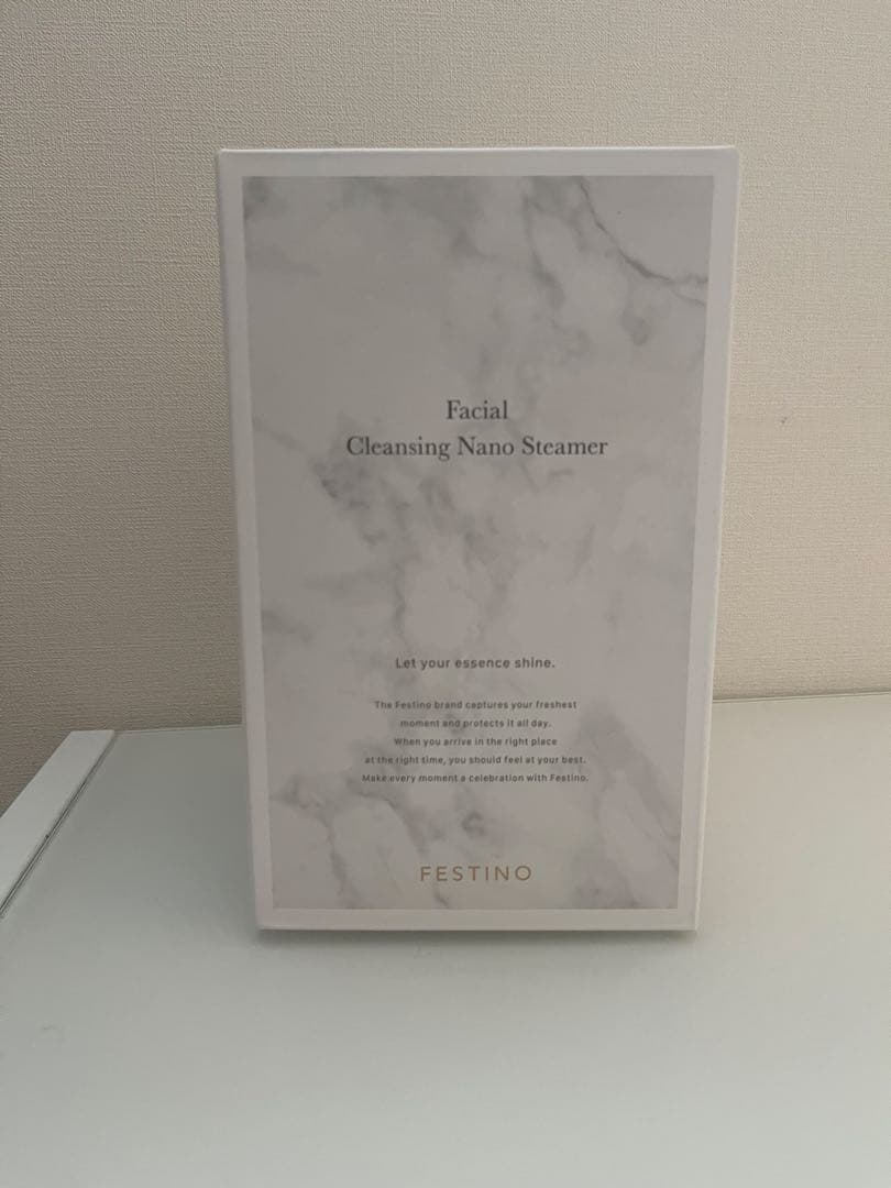 FESTINO フェイシャルクレンジングナノスチーマー新品未使用