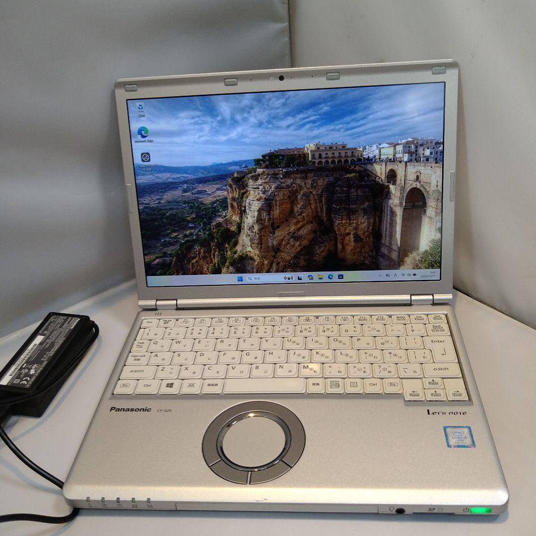 レッツノート CF-SZ6 i5 メモリ8GB SSD256GB
