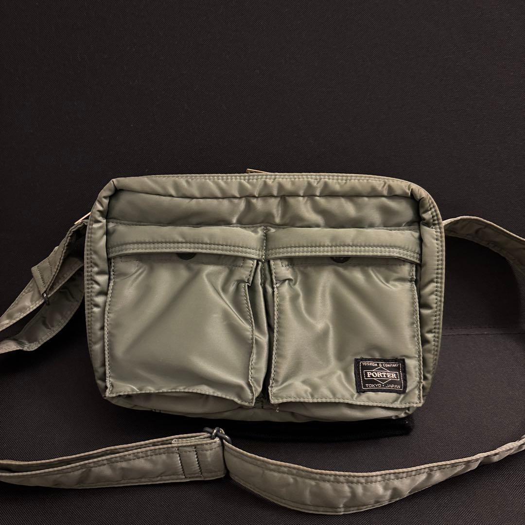 PORTER タンカーショルダーバッグ グリーン