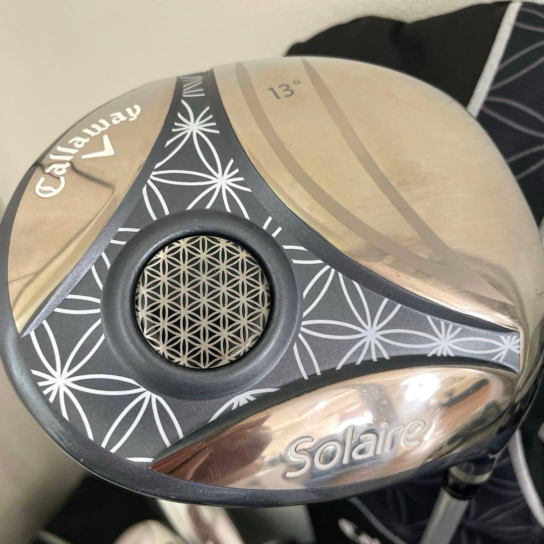 最新モデル　キャロウェイ　ソレイユ　レディース　ゴルフクラブセット　右利き用